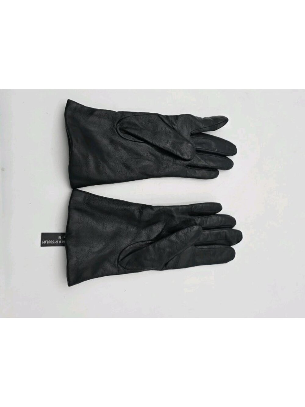 Wilson Women's Black Leather Gloves Cashmere Lined M Soft Winter Dress Gloves